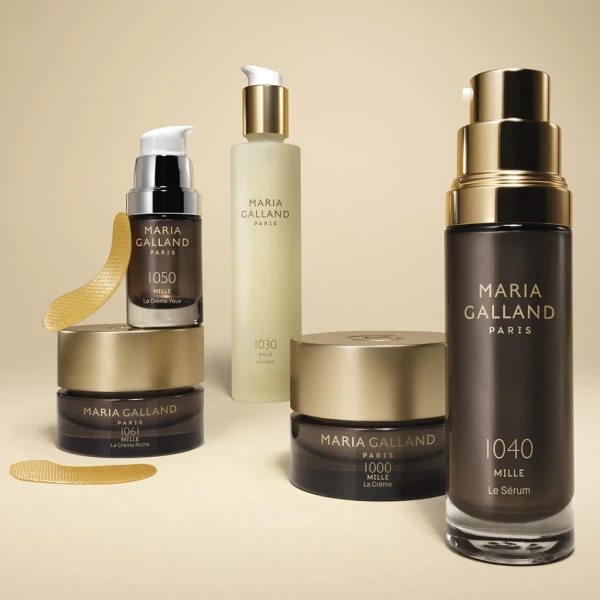 Complete Maria Galland 1000 Mille productlijn voor het exclusieve anti-aging ritueel bij W-Skincare in Raamsdonksveer